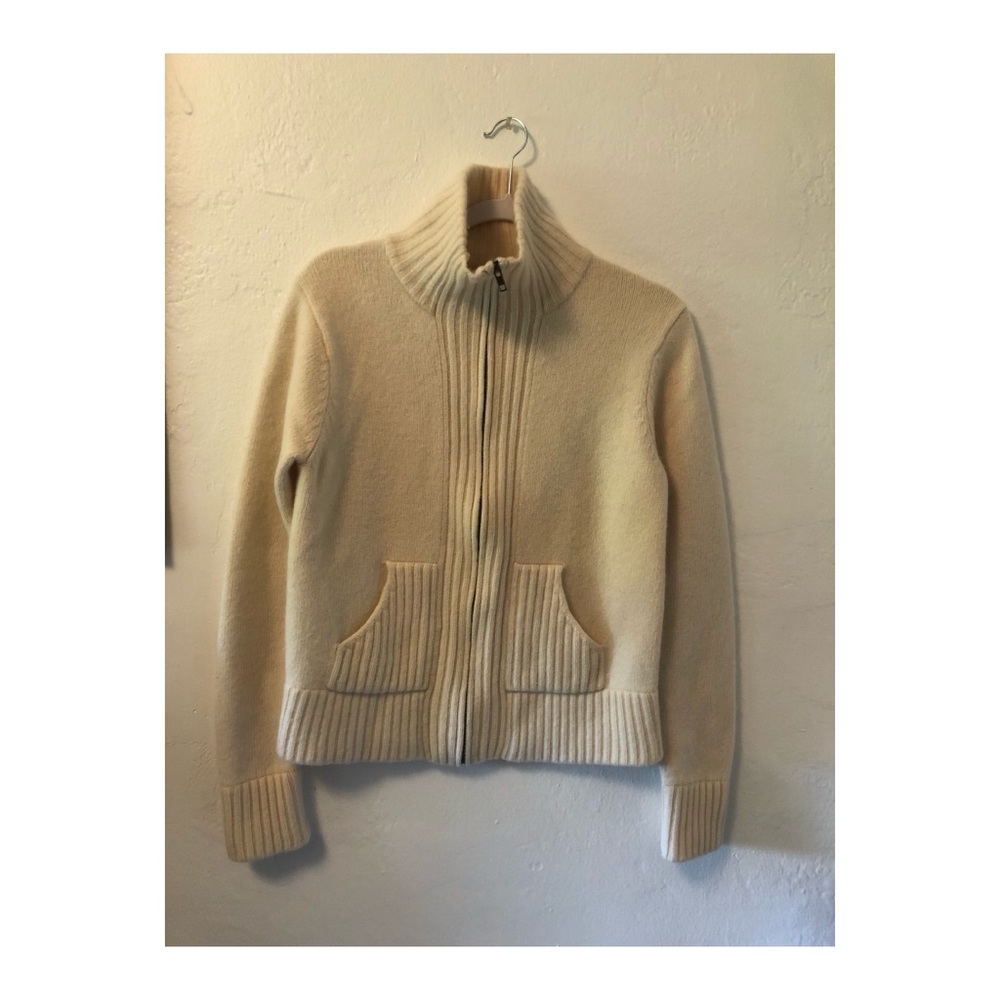 Rabbit Fur white sweater